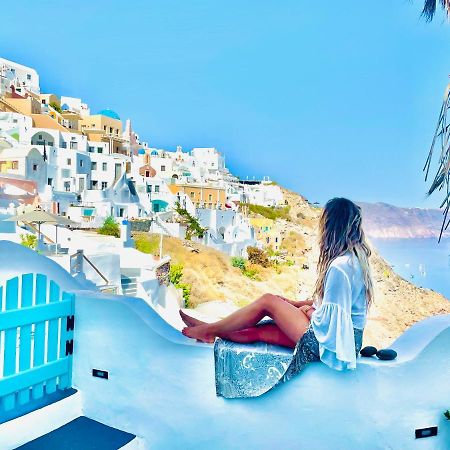 Blessed Blue Boutique Cave Suite Oía Exterior foto