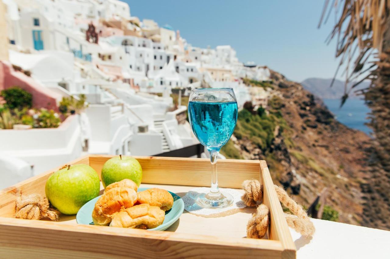 Blessed Blue Boutique Cave Suite Oía Exterior foto