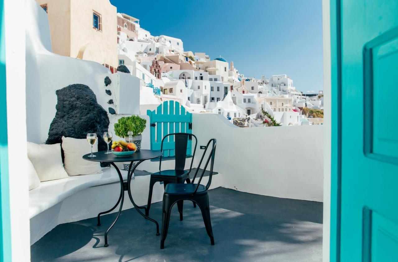 Blessed Blue Boutique Cave Suite Oía Exterior foto
