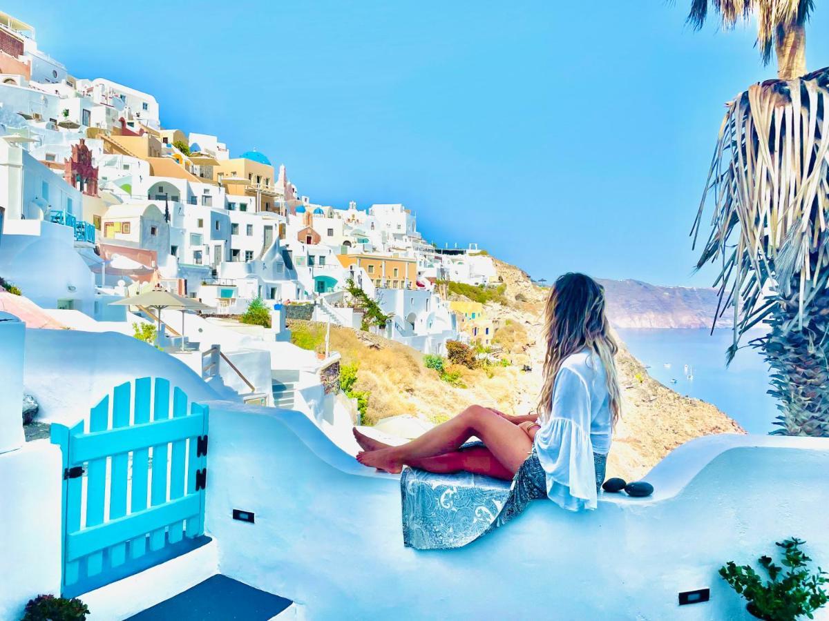 Blessed Blue Boutique Cave Suite Oía Exterior foto